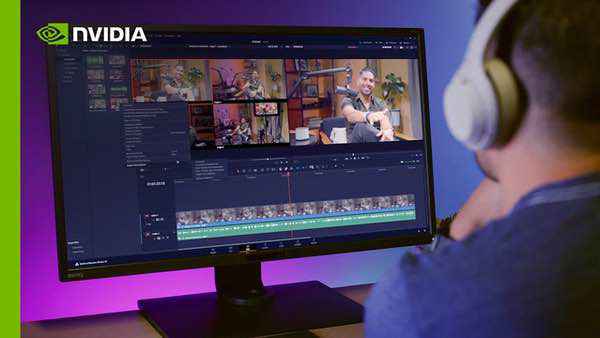 创作不限速！为什么NVIDIA显卡可以加快视频创作速度